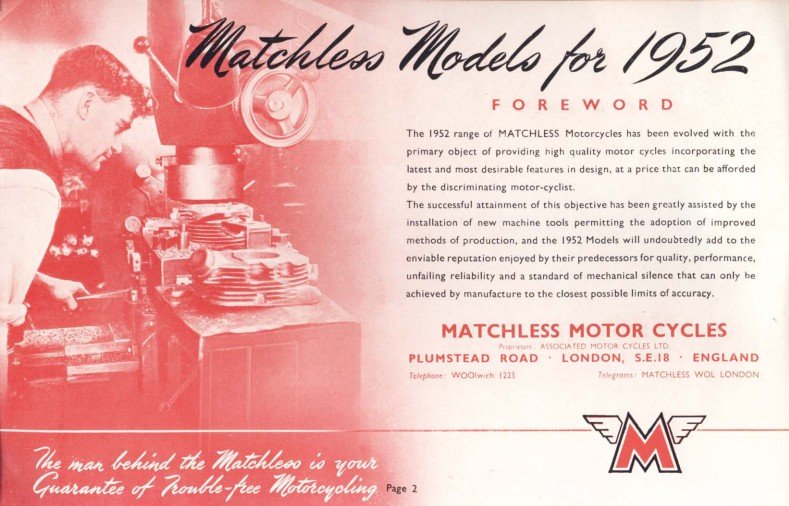 Man Behind Matchless - Cylinder head milling