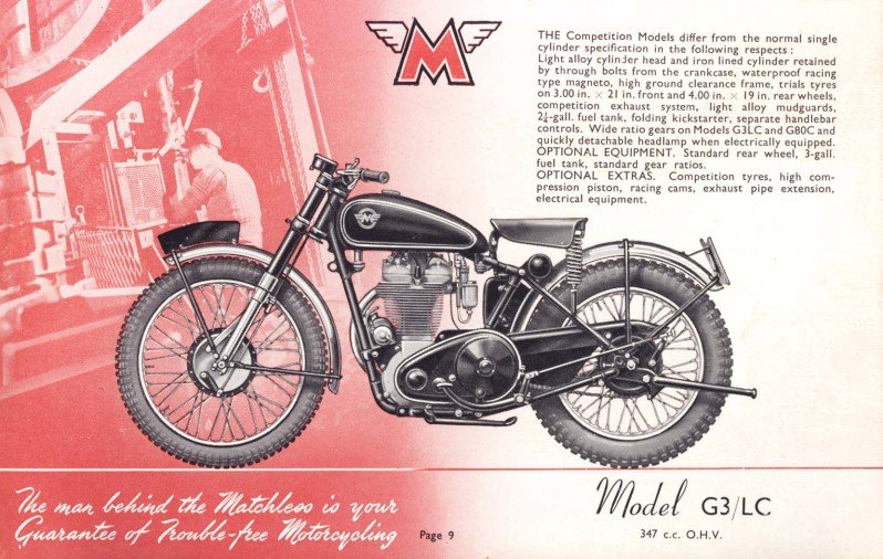 Man Behind Matchless - un-idenified
