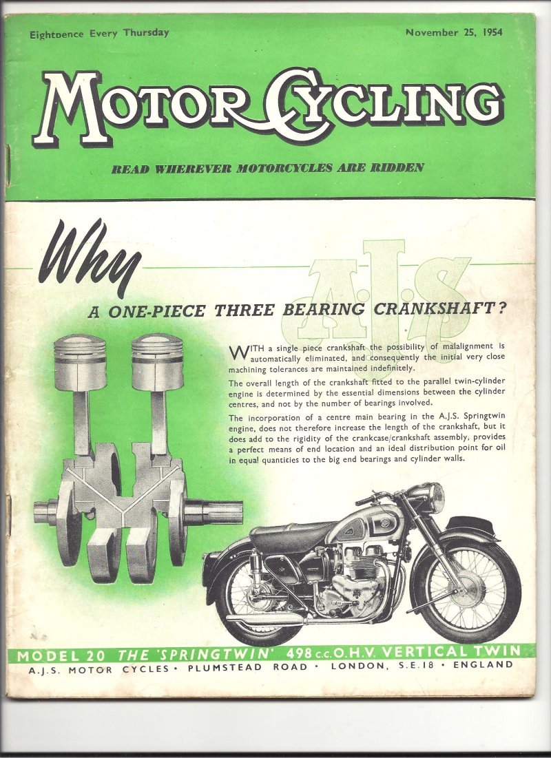 3-bearing Crankshaft
