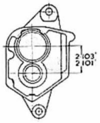 AMC gearbox housing drg