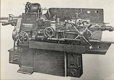 Herbert 2 D turret lathe pic