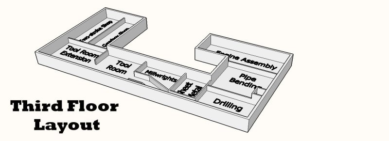 Third Floor department plan